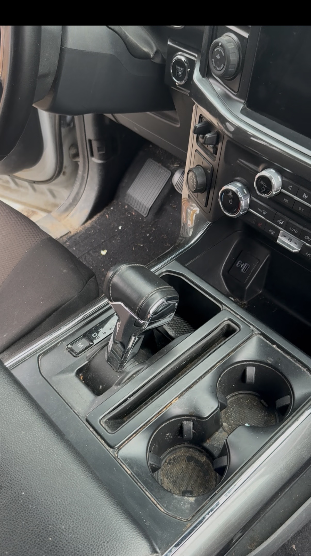 Before — door panel