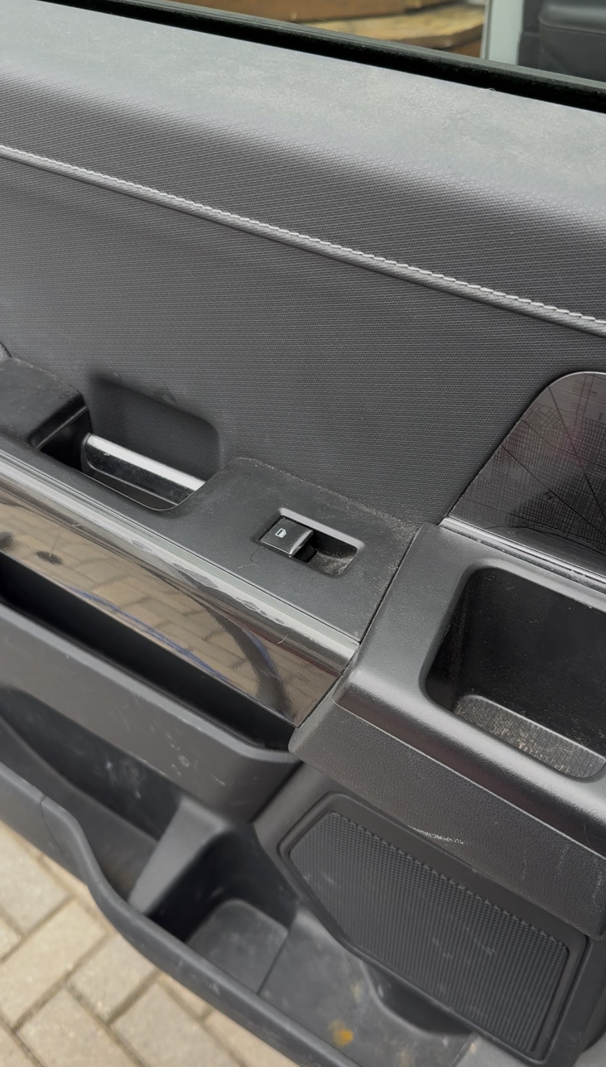 Before — center console