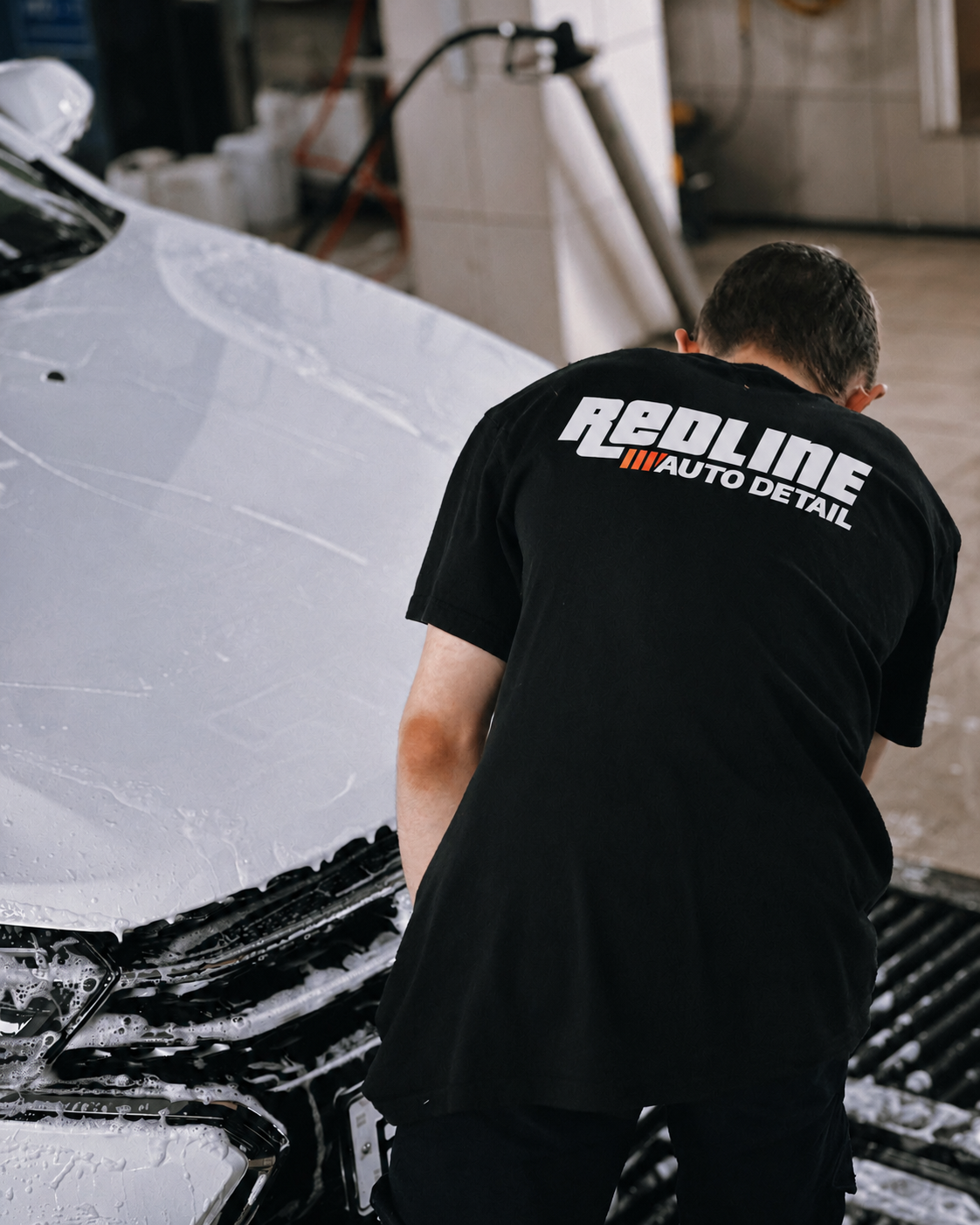 Redline Auto Detail at work